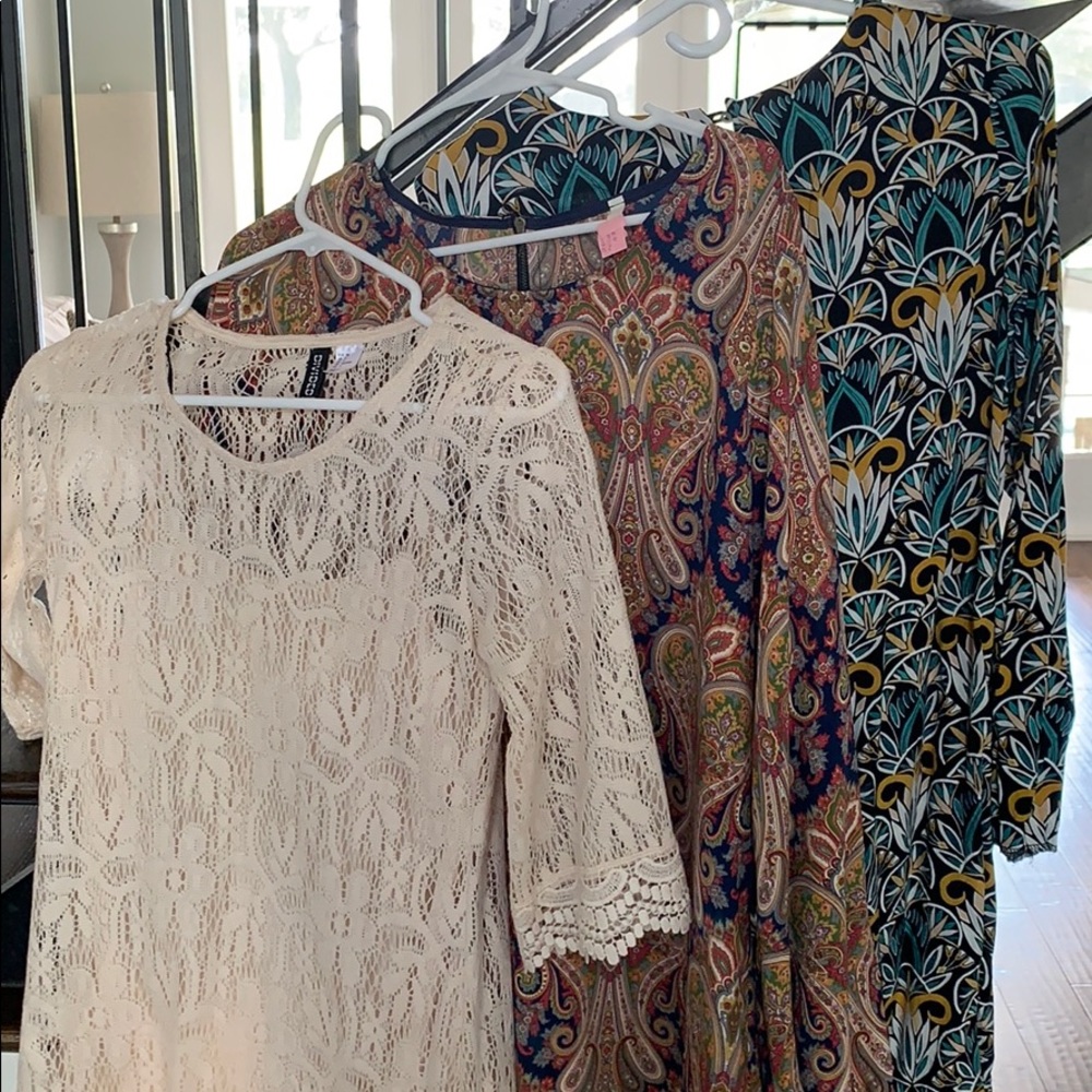 Long sleeve dress bundle perfect for Fall